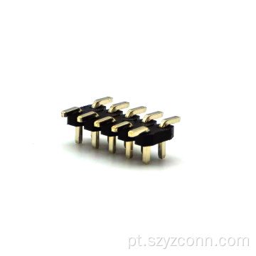 Cabeçalho de pino de passo de 2,0 mm SMT de linha dupla